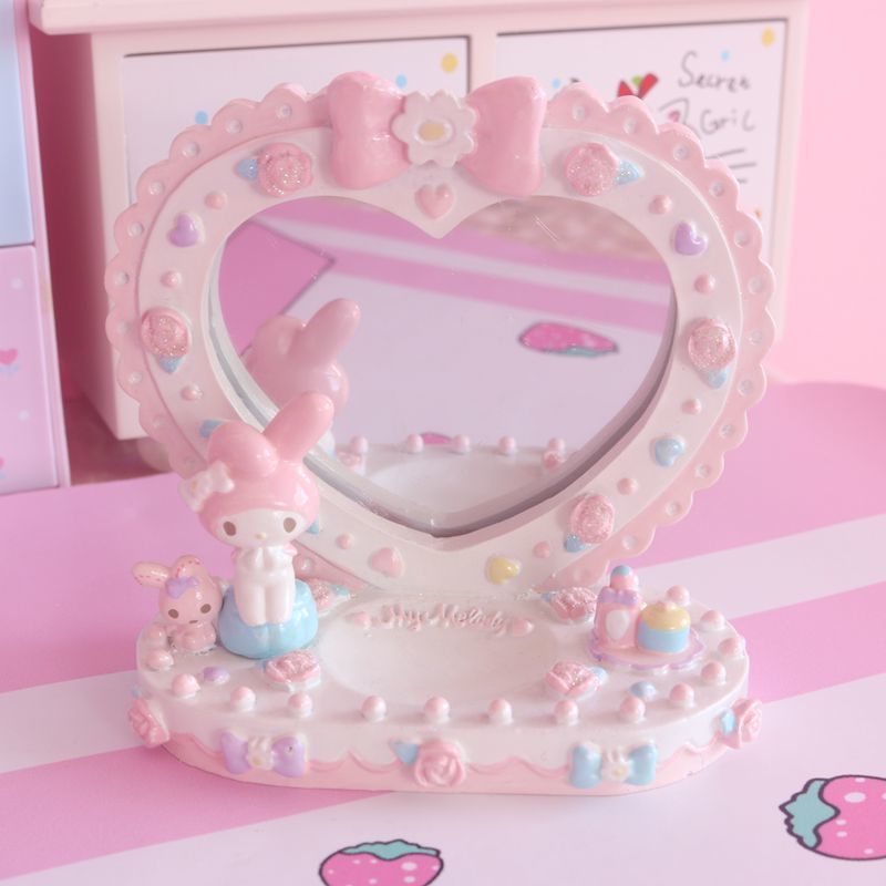 TAKARA TOMY Girl Cute Cartoon Hello Kitty Jewelry Box Ornaments Creative Birthday Gift Girls Girlfriends